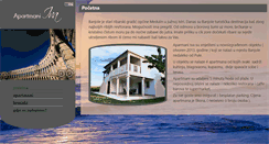 Desktop Screenshot of apartmani-iva.net