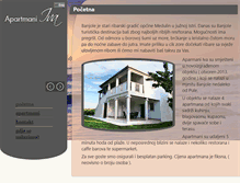 Tablet Screenshot of apartmani-iva.net